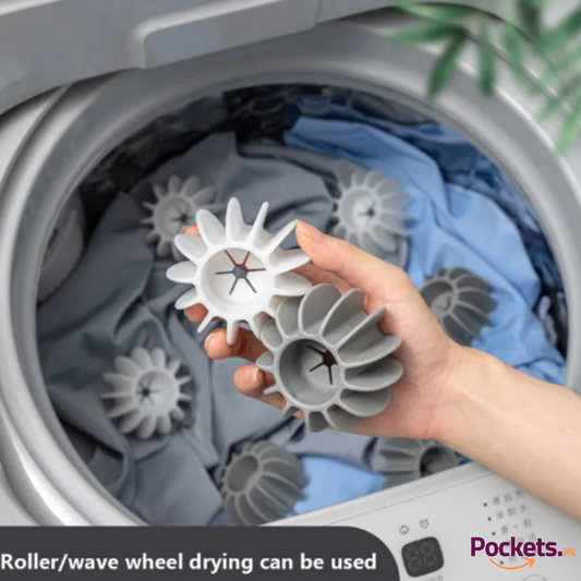 MagicClean Pro – Reusable Silicone Laundry Ball | Anti-Tangle, Deep Cleaning & Fabric-Safe Washer Ball